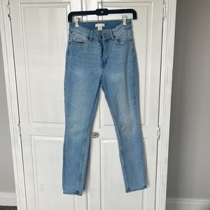 H&M skinny Jeans in a light wash